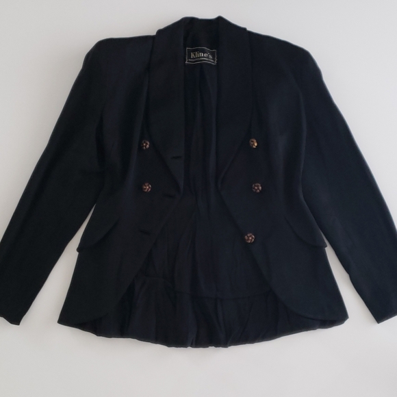 VTG 40s Black Dress Suit - Picture 9 of 15